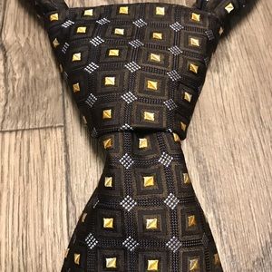 Ermenegilda Zegna Men’s Square Silk Neck Tie